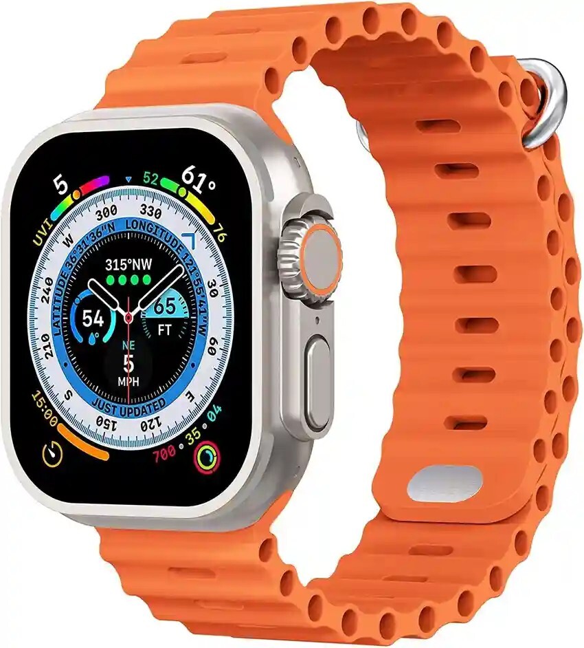 NEW A30 Ultra 2 Three Straps Amoled Display Wireless Charging Bluetooth Calling Finger Control Multi-Functional Smartwatch